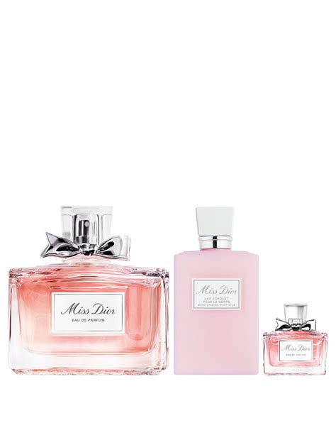 dior perfume gift set 3 bottle|DIOR Miss Dior Eau De Parfum Gift Set .